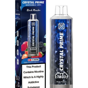 Crystal Prime 7000 6 Crystal Prime 3D Effects Disposable Vape | Best Price | UK | 1 x 10