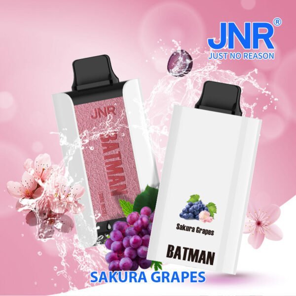 5 Sakura Grapes JNR Batman 11k Disposable Vape Device | Best Price | UK