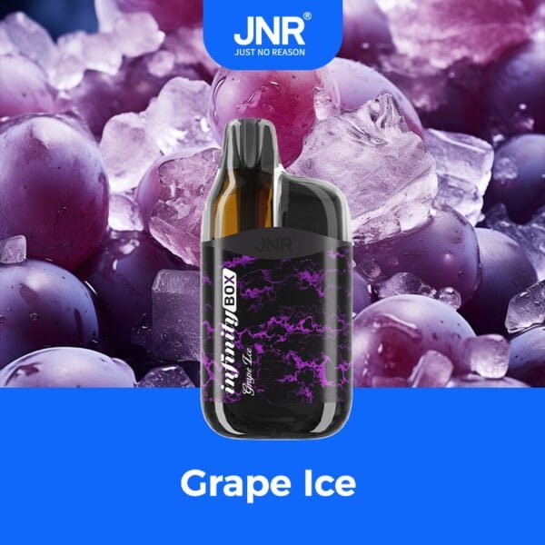 6 Grape Ice JNR® Infinity Box - 2200mAh Disposable Vape Device