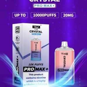 Crystal Pro Max Plus by WGA  Disposable Vape Box - vapeswholesale