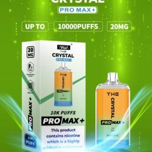 Crystal Pro Max Plus by WGA  Disposable Vape Box - vapeswholesale