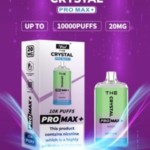 Crystal Pro Max Plus by WGA  Disposable Vape Box - vapeswholesale