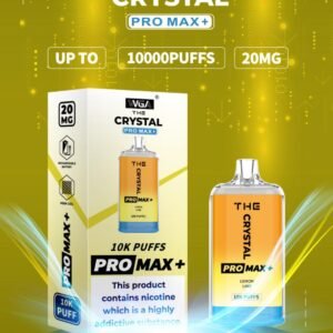 Crystal Pro Max Plus by WGA  Disposable Vape Box - vapeswholesale