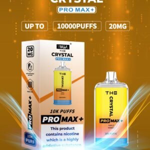 Crystal Pro Max Plus by WGA  Disposable Vape Box - vapeswholesale