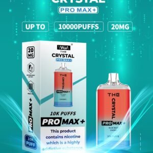 Crystal Pro Max Plus by WGA  Disposable Vape Box - vapeswholesale