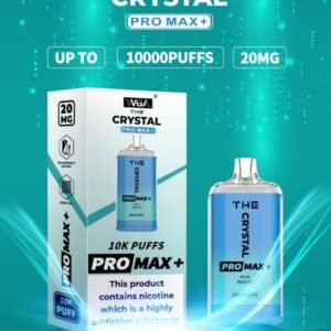 Crystal Pro Max Plus by WGA  Disposable Vape Box - vapeswholesale