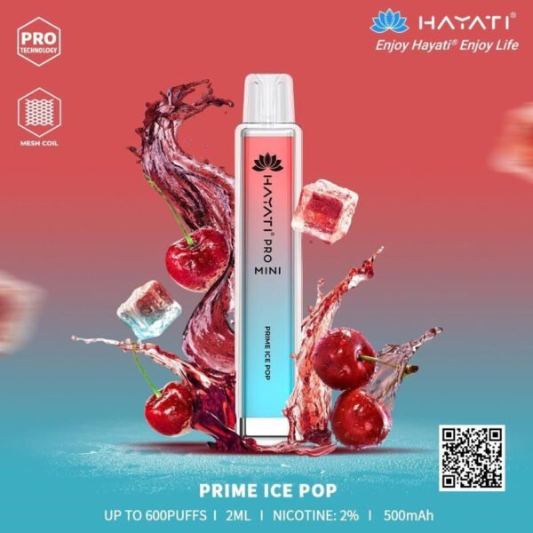 Hayati pro mini 600 puffs 2ml - 500mAh - vapeswholesale