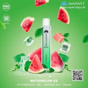 Hayati pro mini 600 puffs 2ml - 500mAh - vapeswholesale