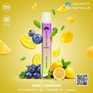 Hayati pro mini 600 puffs 2ml - 500mAh - vapeswholesale