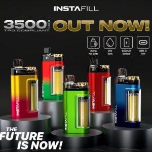 INSTAFILL 3500 - UK's FIRST TPD COMPLIANT 3500 PUFFS VAPE | Best Price | UK - vapeswholesale