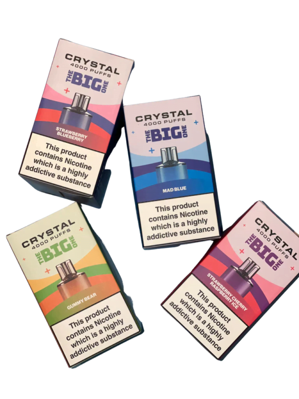 Crystal – The Big One 4000 Disposable Vape Device - vapeswholesale