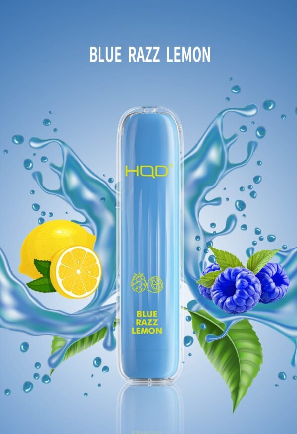 HQD Wave Blue Razz Lemon - vapeswholesale