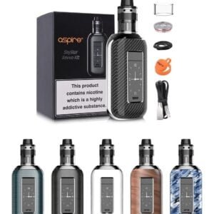 ASPIRE SKY STAR SPEEDER REVVO SKYSTAR 210W MOD TOUCH SCREEN VAPE KIT - vapeswholesale