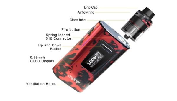 Aspire Typhon Revvo Kit ARC Coil In-Built 5000mAh Battery - vapeswholesale