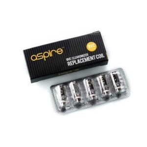 Aspire BVC Replacement Coils in 1.6 1.8 OHM K2 K1 ET-S - vapeswholesale