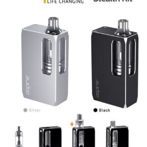 Aspire K1 Stealth Vape MOD Starter Kit Built-in 1000mAh Battery - vapeswholesale