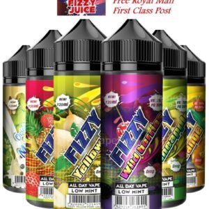 Fizzy Juice Vape E Liquid All Flavours 70/30 VG/PG Vape Juice 0mg 100ml 120ml - vapeswholesale