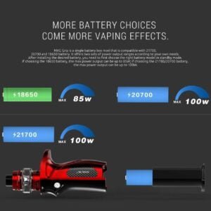 SMOK MAG GRIP MOD KIT VAPE E-CIGARETTE VAPORIZER 2ML TFV MINI V2 TANK 100W - vapeswholesale