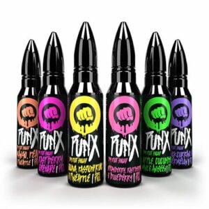 Riot Squad e liquid Vape Juice 0mg 50ml 70/30 Black Edition Punx Menthol - vapeswholesale