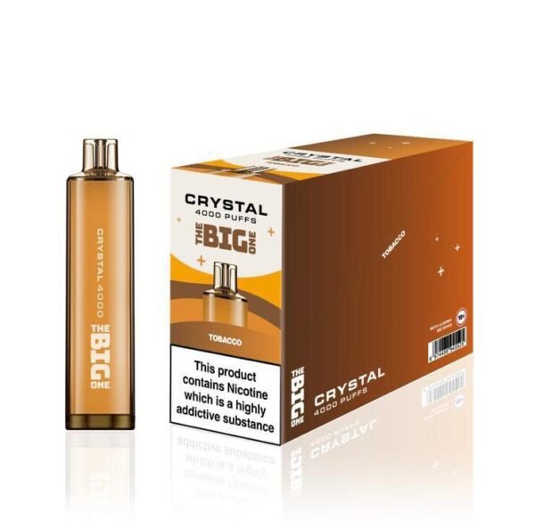 Crystal – The Big One 4000 Disposable Vape Device - vapeswholesale