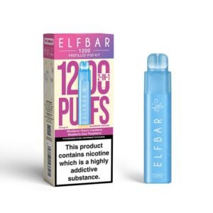 elfbar 1200 blueberry edition 1 Elf Bar 1200 2in1 Prefilled Pod Vape Kit | Best Price UK | 1 x 5 Pcs