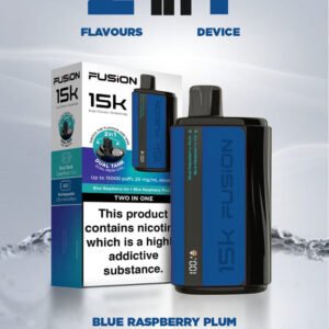 fusion 15k puffs 2 in 1 disposable vape pod kit box of 5 blue raspberry plum blue raspberry ice vapeukwholesale 271993 1024x1024 4e1cd32c 9b33 4770 8d03 84cdd0181bf4 2 IN 1 FUSION 15K PUFFS DISPOSABLE VAPE POD KIT | Best Device | Best Price | UK